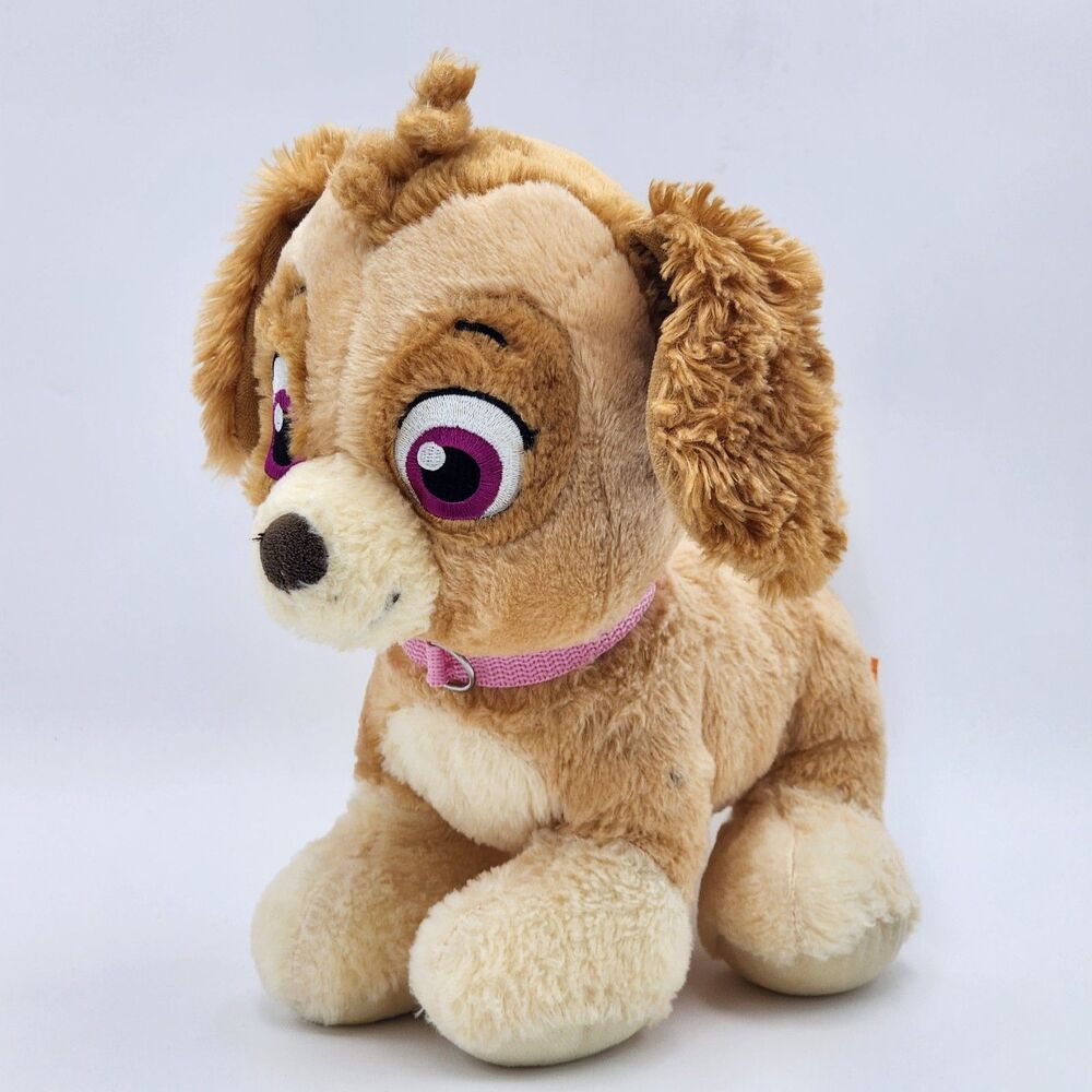 Build A Bear Nickelodeon Paw Patrol Skye Dog Plush Stuffed Animal BAB